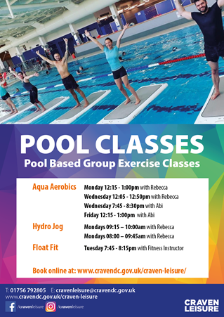 pool classes march 23