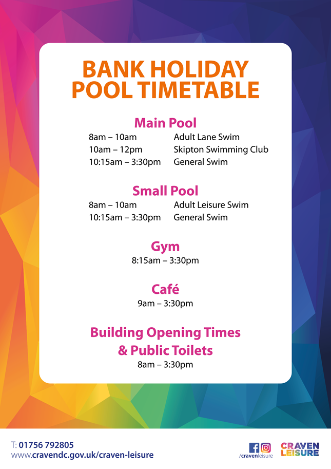 Bank Holiday Timetable