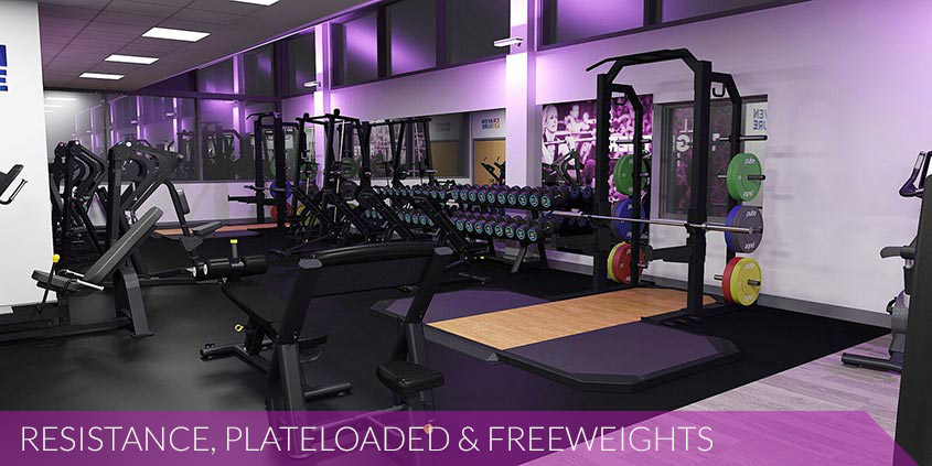 Craven Leisure Gym - free weights area