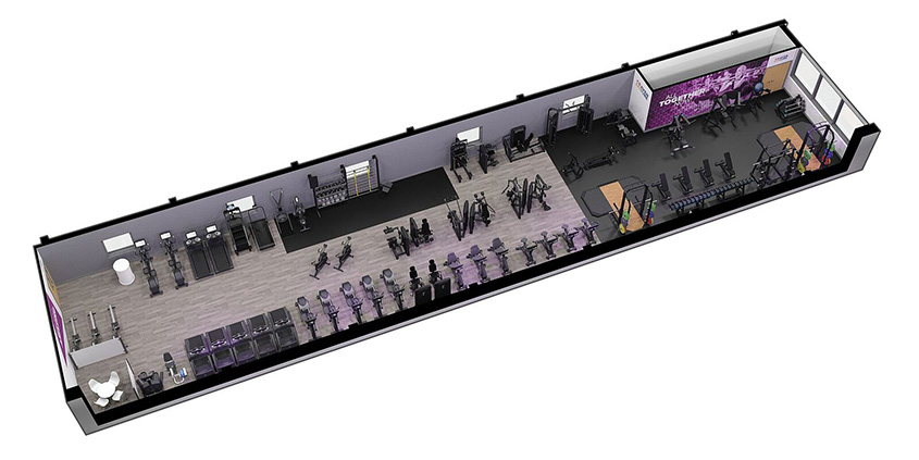 Craven Leisure Gym - proposed new layout